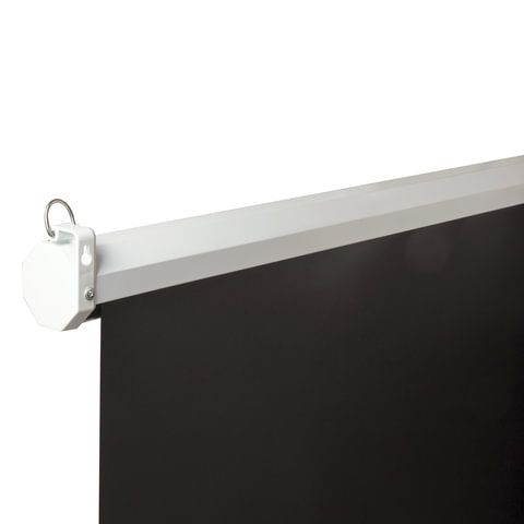 Экран проекционный настенный (200х200 см), матовый, 1:1, BRAUBERG &quot;WALL&quot;, 236727