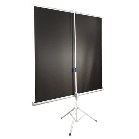 Экран проекционный на треноге (150х200 см), матовый, 4:3, BRAUBERG &quot;TRIPOD&quot;, 236732
