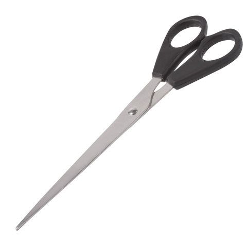 Ножницы STAFF 2 шт. &quot;Basic&quot;, 180 мм, чёрные, ПВХ чехол с европодвесом, 236939