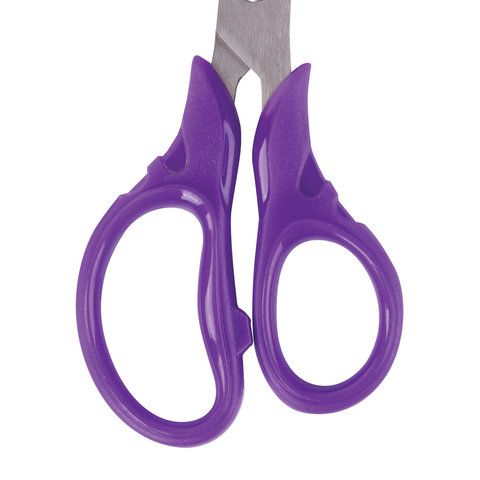 Ножницы BRAUBERG 2 шт. &quot;FRUITY&quot;, 130 мм, ассорти, эргономичные ручки, закругленные лезвия, 236980