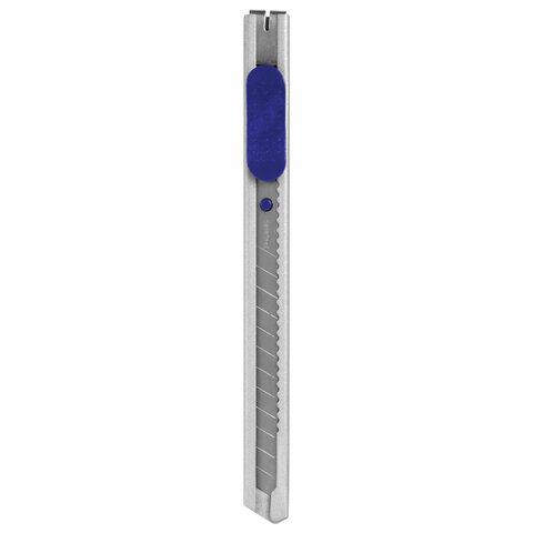 Нож канцелярский 9 мм BRAUBERG 2 шт. &quot;Extra 60&quot; металлический, подвес, 237085