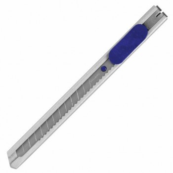 Нож канцелярский 9 мм BRAUBERG 2 шт. "Extra 60" металлический, подвес, 237085