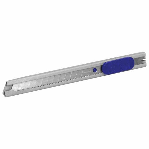 Нож канцелярский 9 мм BRAUBERG 2 шт. &quot;Extra 60&quot; металлический, подвес, 237085