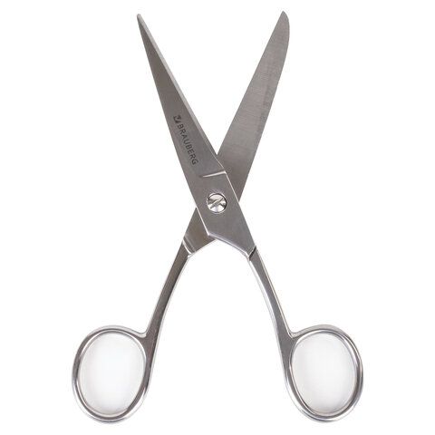 Ножницы цельнометаллические BRAUBERG &quot;Professional&quot;, 150 мм, классической формы, 237101