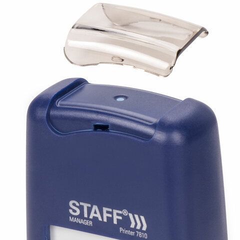 Датер-мини STAFF, месяц буквами, оттиск 22х4 мм, &quot;Printer 7810&quot;, 237432