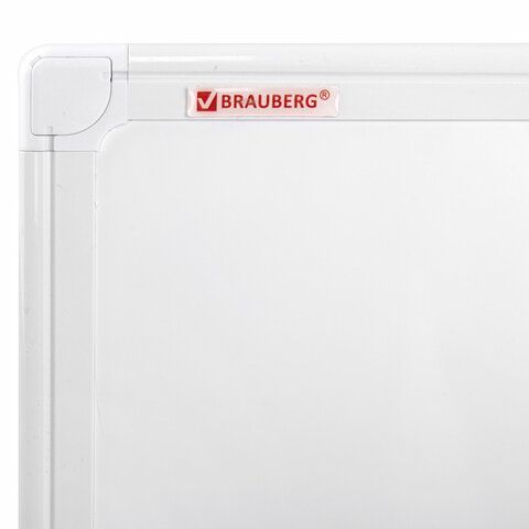 Доска магнитно-маркерная 60х90 см, ПВХ-рамка, BRAUBERG &quot;Standard&quot;, 237561