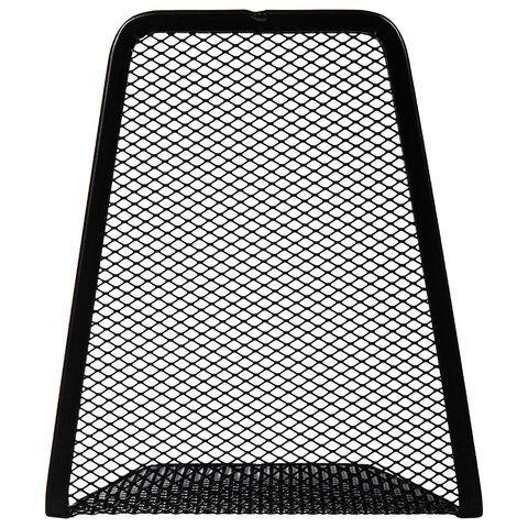 Держатель (ограничитель) подставка для книг BRAUBERG &quot;Germanium Mesh&quot;, КОМПЛЕКТ 2 штуки, металл, 237977