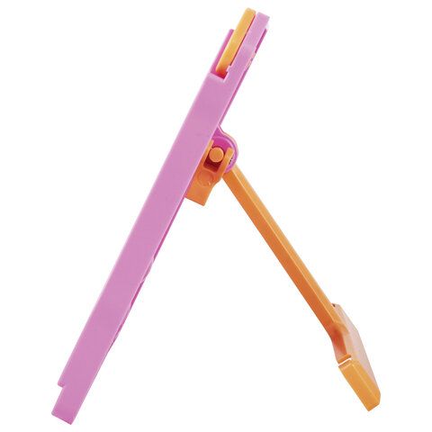 Подставка для книг и учебников BRAUBERG KIDS &quot;Flamingo&quot;, регулируемый наклон, ABS-пластик, 238061
