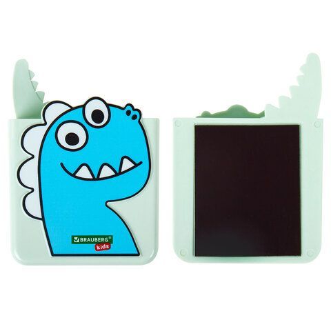 Подставка-держатель для книг и учебников BRAUBERG KIDS &quot;Dino&quot;,органайзер, раздвижная, металл, 238067