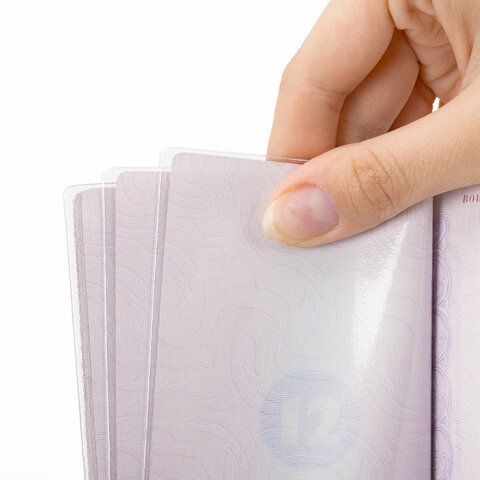 Обложка для паспорта НАБОР 13 шт. (паспорт - 1 шт., страницы паспорта - 10 шт., карты - 2 шт.), ПВХ, STAFF 3 шт., 238205