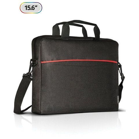 Сумка для ноутбука DEFENDER LITE 15,6&quot;, нейлон, черная с карманом, 26083