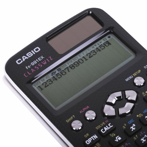 Калькулятор инженерный CASIO FX-991EX-S-ET-V (166х77 мм), 552 функции, двойное питание, сертифицирован для ЕГЭ, FX-991EX-S-EH-V