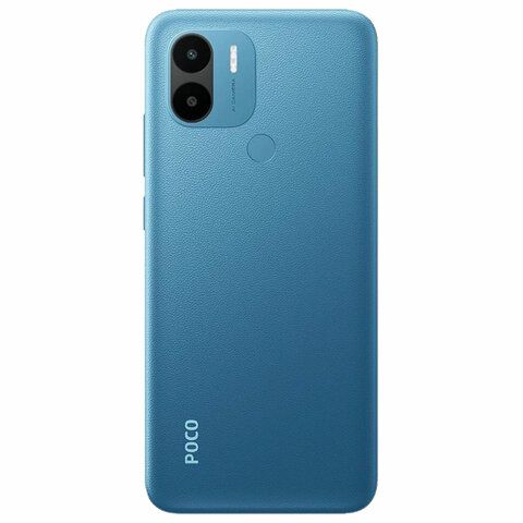 Смартфон XIAOMI POCO C51, 2 SIM, 6,52&quot;, 4G (LTE), 8+0,3 Мп, 2/64 ГБ, синий, MZB0F0BRU