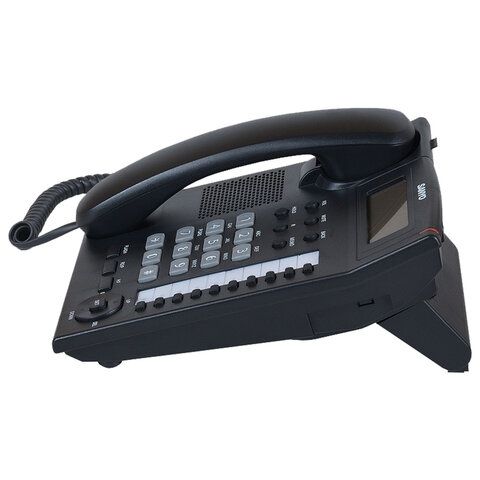 Телефон SANYO RA-S517B, спикерфон, память 30 номеров, тональный/импульсный режим, черный