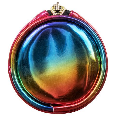 Пенал-косметичка ЮНЛАНДИЯ на молнии, мягкий, &quot;Rainbow&quot;, 22х8 см, 270052
