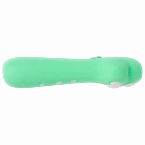 Пенал-косметичка ЮНЛАНДИЯ на молнии, силикон, &quot;Paw Mint&quot;, мятный, 20х7 см, 270056