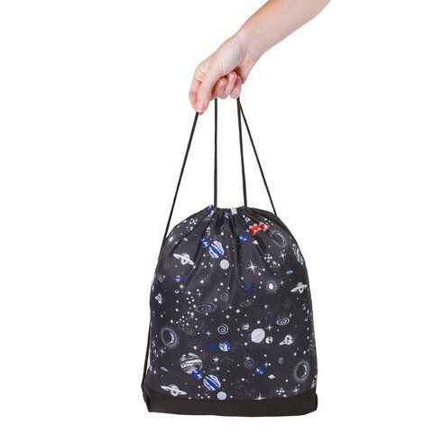 Мешок для обуви ПИФАГОР, 1 отделение, 42х34 см, &quot;Space&quot;, 270185