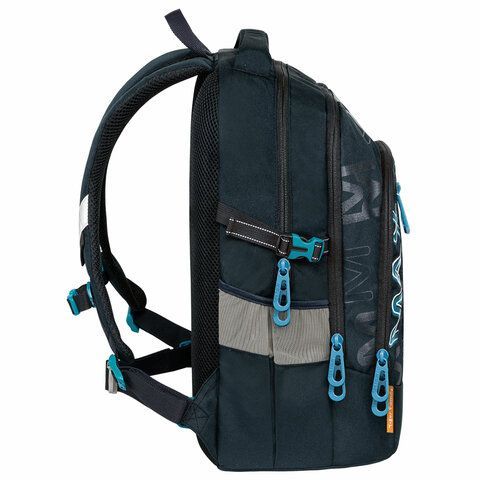 Рюкзак TIGER FAMILY молодежный, MAX, с ортопедической спинкой, &quot;Multi-M&quot;, 43х33х23 см, 270221