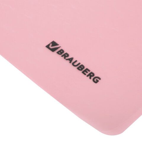Скоросшиватель пластиковый BRAUBERG 25 шт. &quot;Pastel&quot; А4, 130/180 мкм, персиковый, 270457