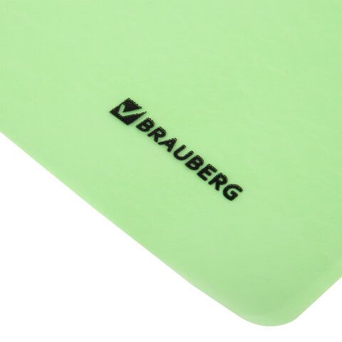 Скоросшиватель пластиковый BRAUBERG 25 шт. &quot;Pastel&quot; А4, 130/180 мкм, мятный, 270458