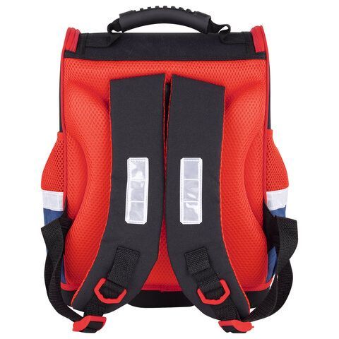 Ранец ЮНЛАНДИЯ WISE для начальной школы, &quot;Feel the speed&quot;, 37x29х15 см, 270590