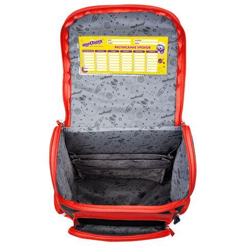 Ранец ЮНЛАНДИЯ WISE для начальной школы, &quot;Feel the speed&quot;, 37x29х15 см, 270590