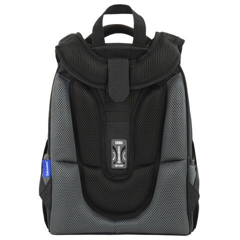 Ранец BRAUBERG PREMIUM, 2 отделения, с брелком, &quot;Fast car&quot;, 38х29х16 см, 270600