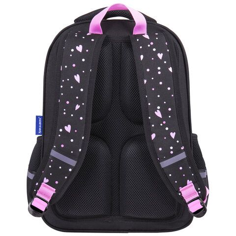 Рюкзак BRAUBERG SOFT, 2 отделения, 3 кармана, &quot;I love coffee&quot;, СВЕТЯЩИЙСЯ, 40х31х15 см, 270611