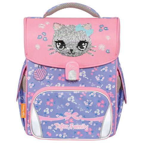 Ранец TIGER FAMILY для начальной школы, Jolly, &quot;Lovely Kitty Cat&quot;, 36х31х19 см, 270360, 270630