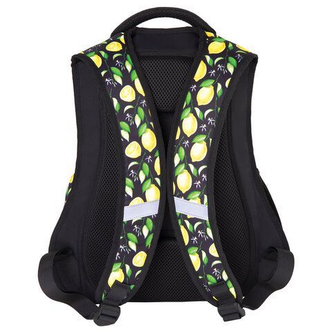 Рюкзак BRAUBERG SPECIAL, &quot;Lemons&quot;, 44х30х13 см, 270671