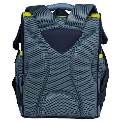 Ранец ПИФАГОР BASIC, с эргономичной спинкой, &quot;Full speed&quot;, 35х28х18 см, 270687