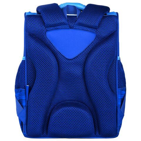 Ранец ПИФАГОР BASIC, с эргономичной спинкой, &quot;Racing car&quot;, 35х28х18 см, 270689