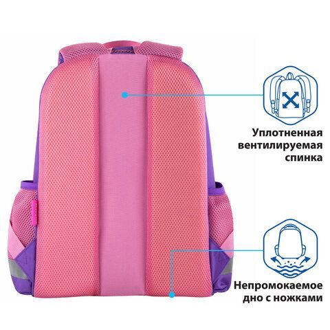 Ранец ПИФАГОР EVA BASIC, 1 отделение, &quot;Fancy girl&quot;, 39х30х16 см, 270690