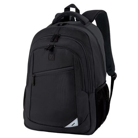 Рюкзак BRAUBERG URBAN универсальный, 2 отделения, &quot;Freedom&quot;, черный, 46х32х19 см, 270756