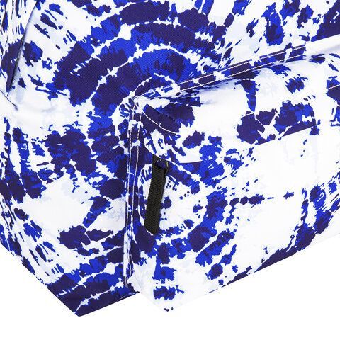Рюкзак BRAUBERG СИТИ-ФОРМАТ универсальный, &quot;Tie-dye&quot;, бело-синий, 41х32х14 см, 270792