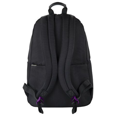 Рюкзак BRAUBERG FASHION CITY универсальный, карман-антивор, &quot;Moon&quot;, черный, 44х31х16 см, 270807
