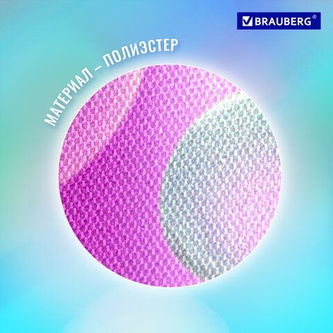 Папка для тетрадей BRAUBERG А4, 1 отделение, полиэстер, на молнии, с ручкой, "Rabbit", 270940