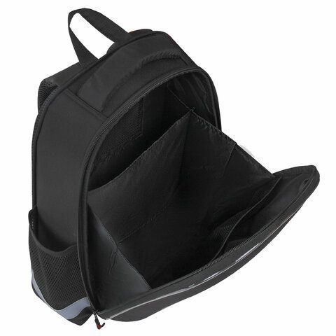 Ранец ПИФАГОР EVA BASIC, 1 отделение, эргономичная спинка, &quot;Big wheels&quot;, 39х30х16 см, 271378