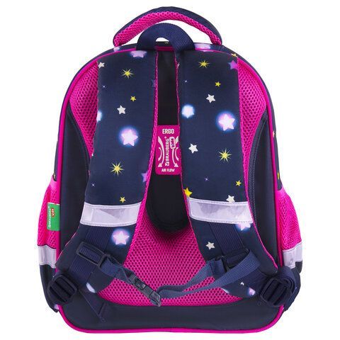 Ранец BRAUBERG KIDS STANDARD, 2 отделения, &quot;Moon girl&quot;, 36х28х14 см, 271387