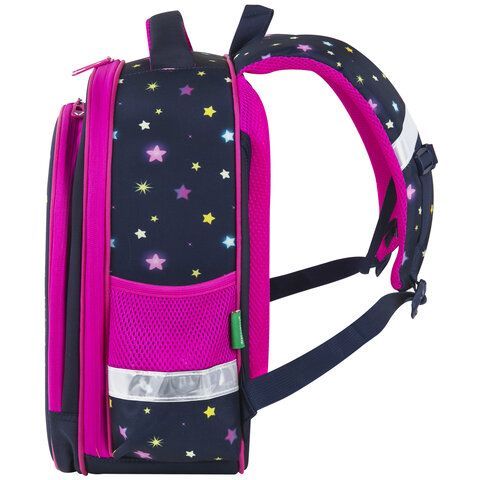 Ранец BRAUBERG KIDS STANDARD, 2 отделения, &quot;Moon girl&quot;, 36х28х14 см, 271387