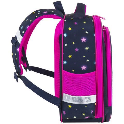 Ранец BRAUBERG KIDS STANDARD, 2 отделения, &quot;Moon girl&quot;, 36х28х14 см, 271387