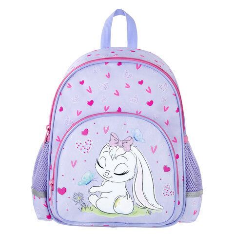 Рюкзак BRAUBERG KIDS PLAY детский, 1 отделение, 3 кармана, &quot;Darling bunny&quot;, 29х23х12 см, 271390
