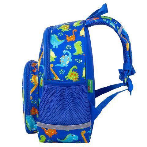 Рюкзак BRAUBERG KIDS PLAY детский, 1 отделение, 3 кармана, &quot;Dinos&quot;, 29х23х12 см, 271392