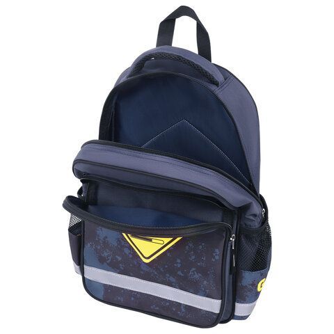 Рюкзак ПИФАГОР SCHOOL, 1 отделение, 3 кармана, &quot;Game zone&quot;, 38x28х14 см, 271407