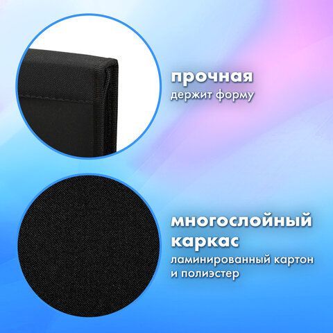 Папка на молнии BRAUBERG А4 с ручкой, с органайзером, 1 отделение, &quot;Tiger&quot;, 271449