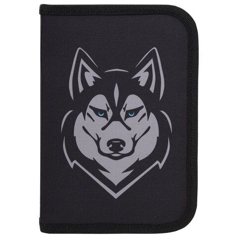 Пенал BRAUBERG, 1 отделение, полиэстер, 21х14 см, &quot;Husky&quot;, 271532