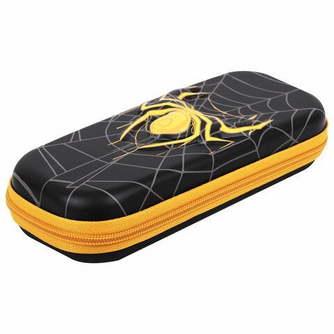 Пенал BRAUBERG, 1 отделение, 1 откидная планка, EVA, 22х10х5 см, &quot;Venomous spider&quot;, 271553