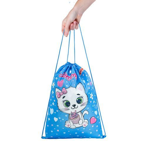 Мешок для обуви ПИФАГОР, 1 отделение, 40х32 см, &quot;Yummy cupcake&quot;, 271603