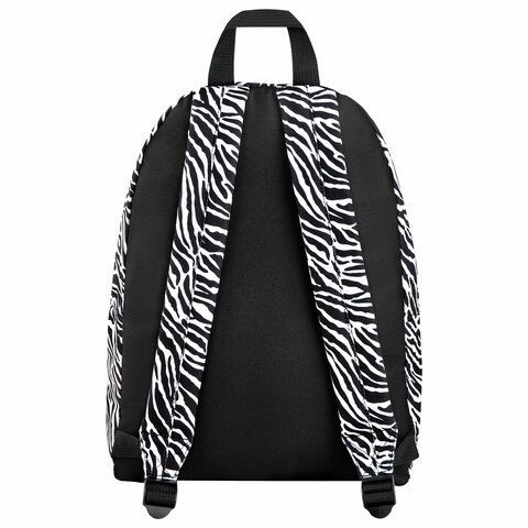 Рюкзак BRAUBERG СИТИ-ФОРМАТ универсальный, &quot;Zebra&quot;, белый/черный, 41х32х14 см, 271680