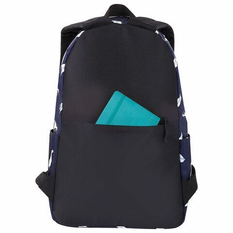 Рюкзак BRAUBERG POSITIVE универсальный, карман-антивор, "Ducks", 42х28х14 см, 271681